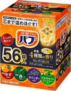 【大容量】 バブ 厳選4種類の香りセレクトBOX 薬用 56錠 炭酸 入浴剤 詰め合わせ [医薬部外品]