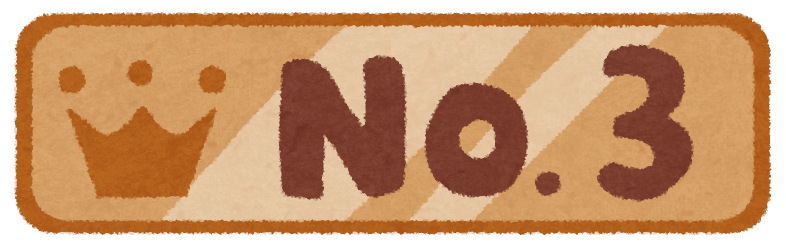 ランキング３位